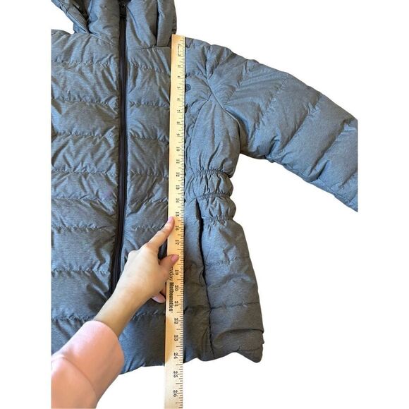 The North Face Women’s Gotham Puffer Jacket size M Gray Hooded Down - Picture 6 of 12